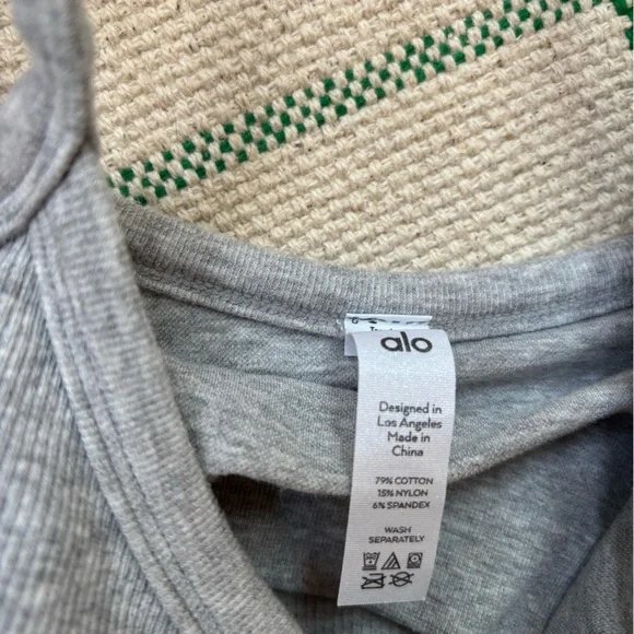 Alo Seamless Ribbed Mellow Onesie - Picture 2 of 5